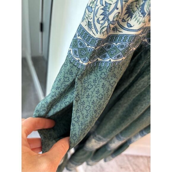 NWOT Sea New York 100% silk Green Sabine midi dress, Sz 4,  $425 B18 - Picture 4 of 10